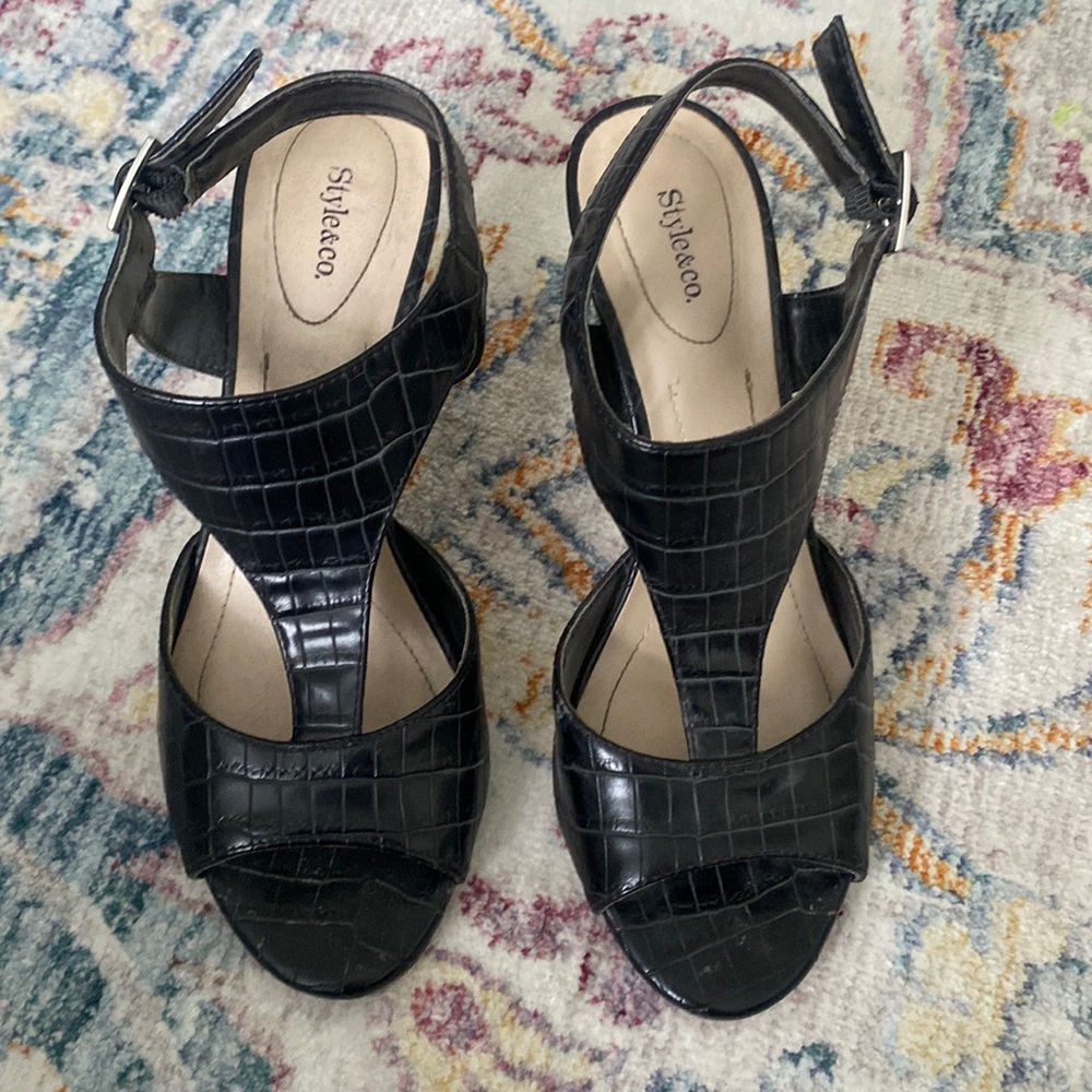 Style & CO 7.5 Heels